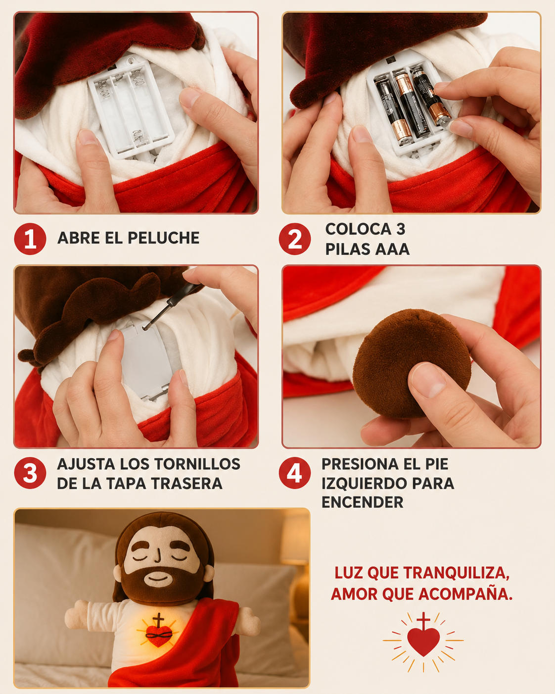 Jesús Respirante™ – Compañero de Paz y Sueño